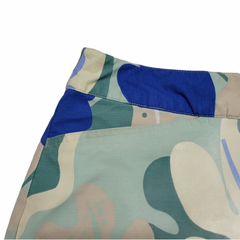 Ativa Women's Floral Skort - Green and Blue - Picture 4 of 5